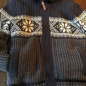 Buffalo sweater jacket. Lined. Extremely warm XL